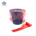 Cheap hdpe plastic t-shirt handle red color perforated garbage bags